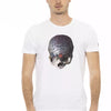 Trussardi Action White Cotton Men T-Shirt