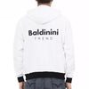 Baldinini Trend White Cotton Men Sweater