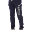 Baldinini Trend Blue Cotton Men Sport Pant