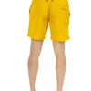 Bikkembergs Yellow Polyester Men Swim Shorts