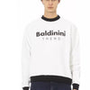 Baldinini Trend White Cotton Men's Sweater