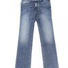 Jacob Cohen Elegant Slim-Fit Fringe Jeans