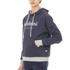 Baldinini Trend Blue Cotton Men Hoodie