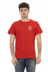 Red Cotton Men's T-Shirt