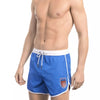 Bikkembergs Blue Polyester Men Swim Short