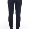 Frankie Morello Black Cotton Women's Jeans