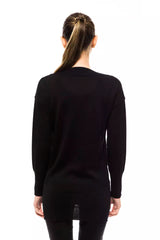 Black Wool Women Sweater