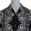 Dolce & Gabbana Elegant Satin Floral Baroque Shirt