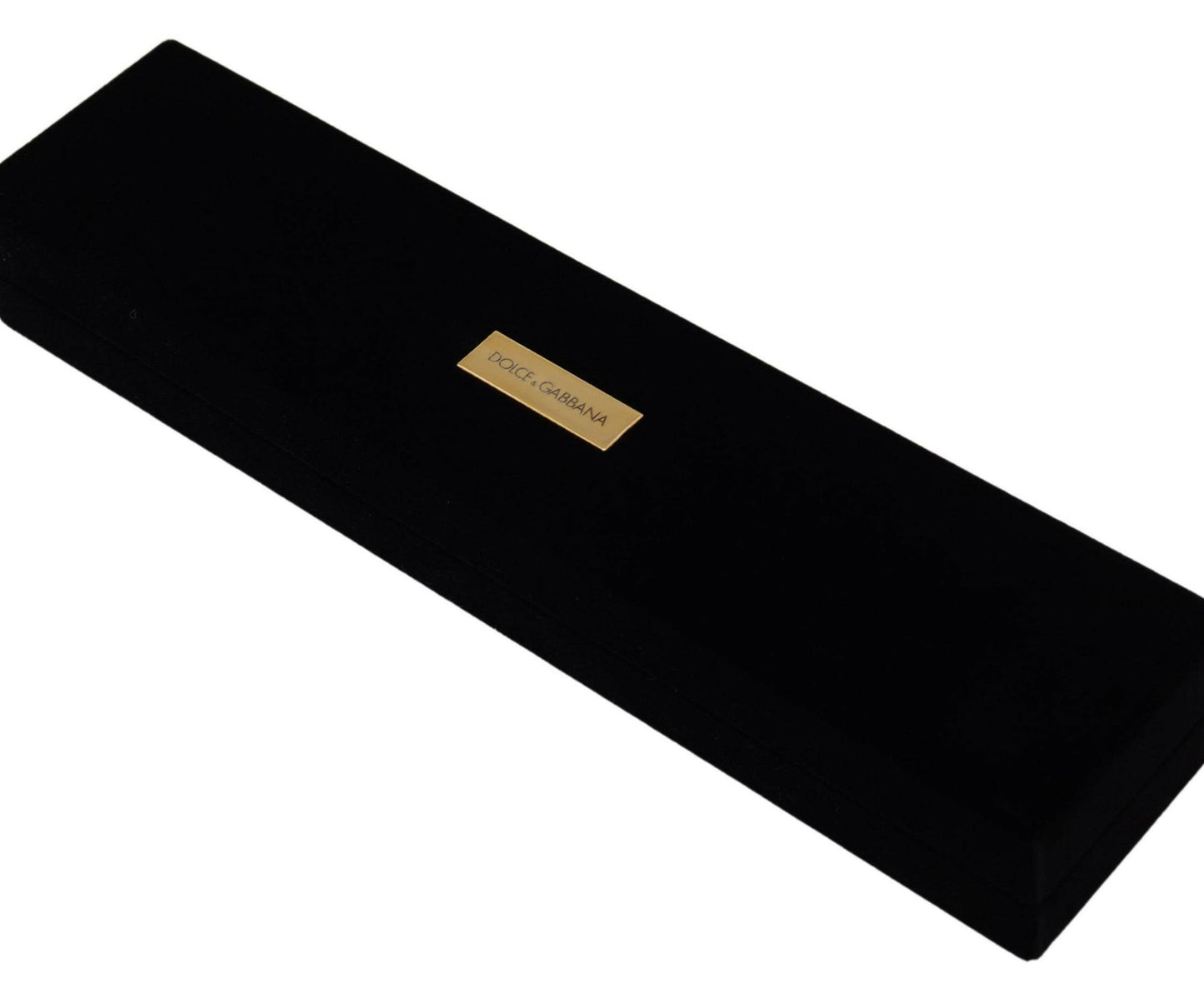 Dolce & Gabbana Elegant Velvet Jewelry Storage Box