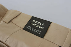 Dolce & Gabbana Elegant Bi-Color Cotton Stretch Pants