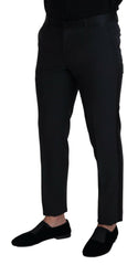 Dolce & Gabbana Elegant Black Wool Blend Trousers