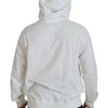 Dolce & Gabbana Stunning White Hooded Sweater