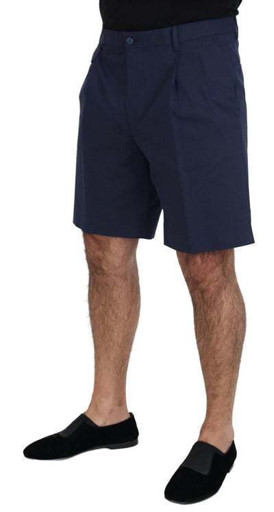 Dolce & Gabbana Elegant Blue Chino Shorts