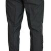 Dolce & Gabbana Sleek Silver Martini Slim Fit Three-Piece Suit