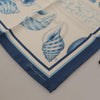 Dolce & Gabbana Elegant Blue Silk Men's Square Scarf