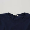 Paolo Pecora Milano Authentic Crewneck Blue Pullover Sweater