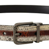 Dolce & Gabbana Multicolor Patchwork Snakeskin Belt