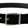 Dolce & Gabbana Elegant Grosgrain Leather Belt