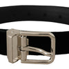 Dolce & Gabbana Elegant Grosgrain Leather Belt