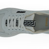 Versace Sleek White Calf Leather Sneakers