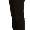 BENCIVENGA Elegant Brown Cotton Blend Trousers