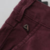 CYCLE Maroon Skinny Fit Cotton Pants