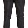 BENCIVENGA Elegant Striped Dress Pants for Men