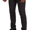 BENCIVENGA Elegant Striped Dress Pants for Men