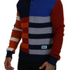 Dolce & Gabbana Pullover Sweater in Multicolor Stripes