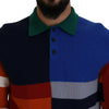 Dolce & Gabbana Pullover Sweater in Multicolor Stripes