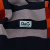 Dolce & Gabbana Pullover Sweater in Multicolor Stripes