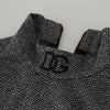 Dolce & Gabbana Elegant Dark Gray Pullover Sweater