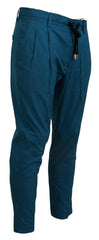 Dolce & Gabbana Casual Blue Chinos Trousers Pants