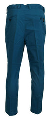 Dolce & Gabbana Casual Blue Chinos Trousers Pants