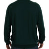 Dolce & Gabbana Elegant Green V-Neck Cashmere Sweater