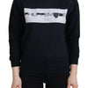 Philippe Model Chic Black Printed Cotton Sweater