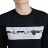 Philippe Model Chic Black Printed Cotton Sweater