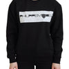 Philippe Model Chic Black Printed Cotton Sweater