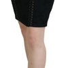 Dolce & Gabbana Elegant Black High-Waist Silk-Lined Skirt