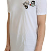 Dolce & Gabbana Elegant White Crewneck Cotton T-Shirt