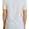 Dolce & Gabbana Elegant White Crewneck Cotton T-Shirt