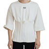 Dolce & Gabbana Elegant Corset Top T-Shirt Blouse