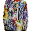 Dolce & Gabbana Elegant Floral Cotton Long Sleeve Top