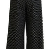 Dolce & Gabbana Elegant High-Waist Polka Dot Pants