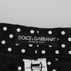 Dolce & Gabbana Elegant High-Waist Polka Dot Pants