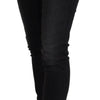 Acht Chic Black Low Waist Straight Leg Jeans