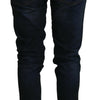 Acht Chic Low Waist Denim Skinny Jeans