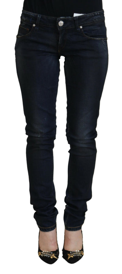 Acht Chic Low Waist Skinny Denim Pants