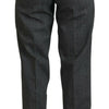 Dolce & Gabbana High-Waist Plaid Virgin Wool Pants