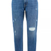 Yes Zee Blue Cotton Men Jeans